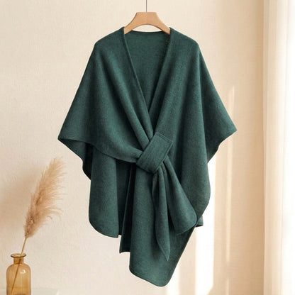 Emlly Long Poncho Scarf