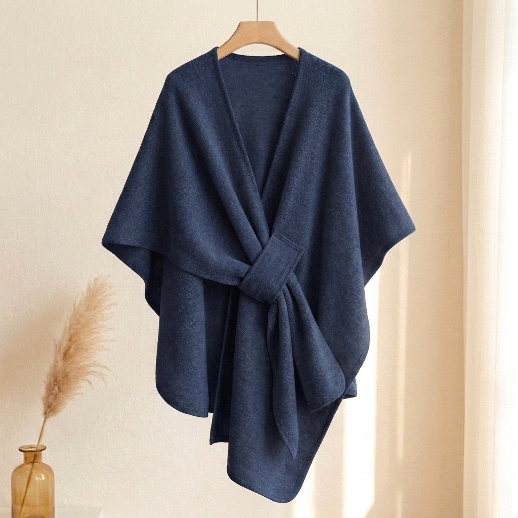 Emlly Long Poncho Scarf