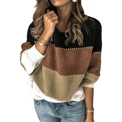 Maribel Colourblock Knitted Jumper