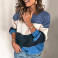 Maribel Colourblock Knitted Jumper