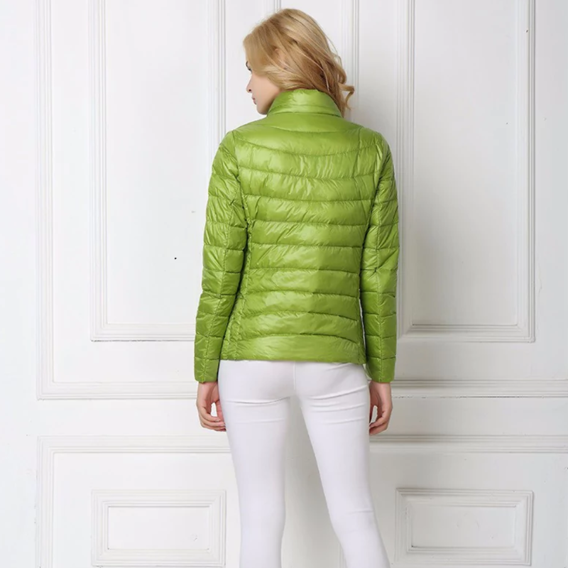 Idalia | Lightweight Quilted Jacket with High Collar