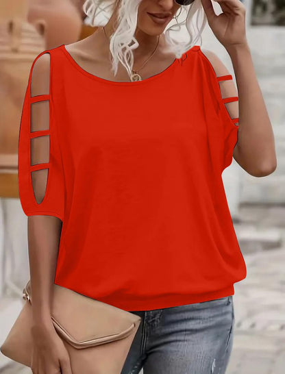 Adel | Cold Shoulder Cut-Out Top