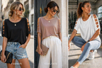 Adel | Cold Shoulder Cut-Out Top