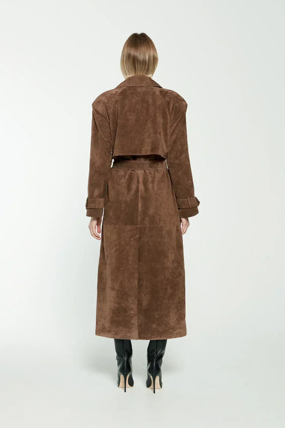 CHANTAL | Classic Belted Trench Coat