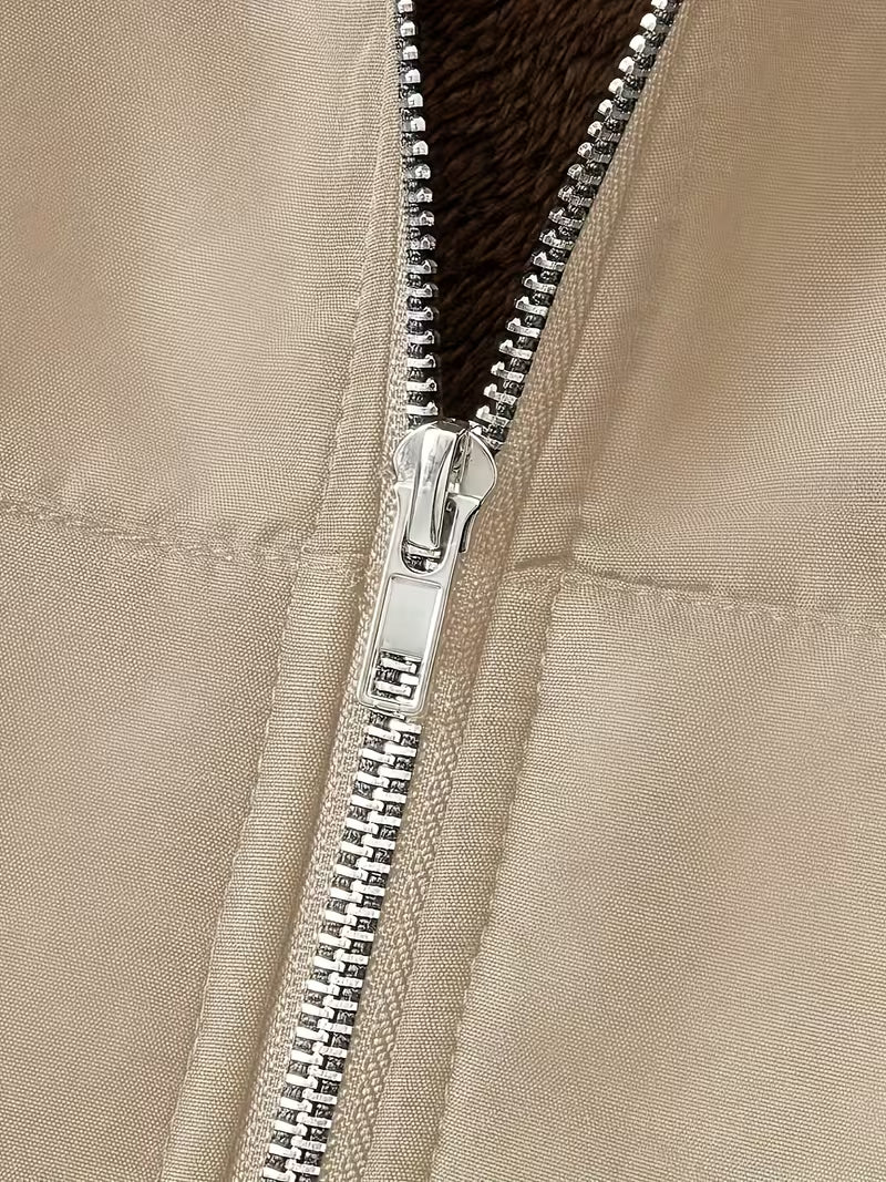 Evelyn™ | Cozy Sherpa-Lined Hooded Coat