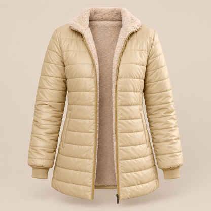 Harriet | Teddy-Lined Quilted Jacket