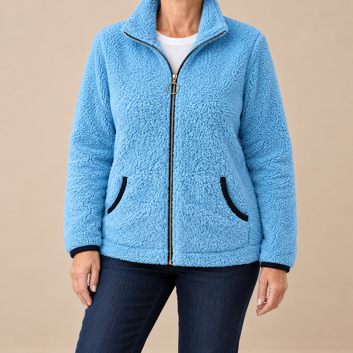 The Rosalie™ – Teddy Fleece Jacket