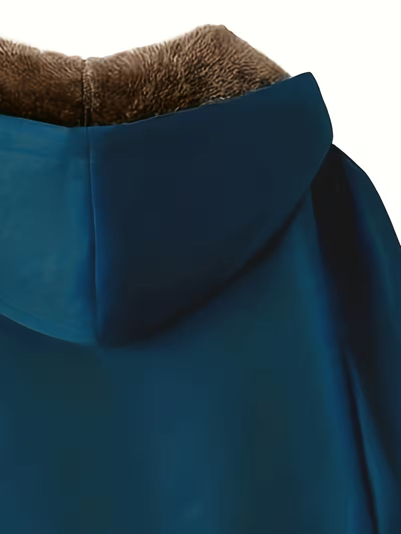 Evelyn™ | Cozy Sherpa-Lined Hooded Coat