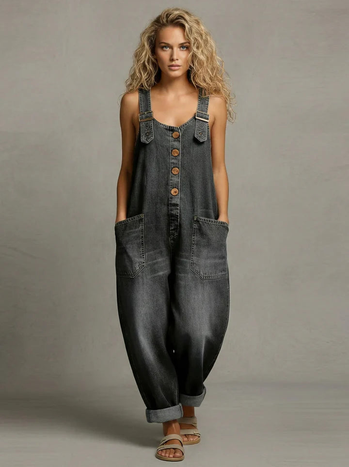 Willow™ | Relaxed Denim Jumpsuit