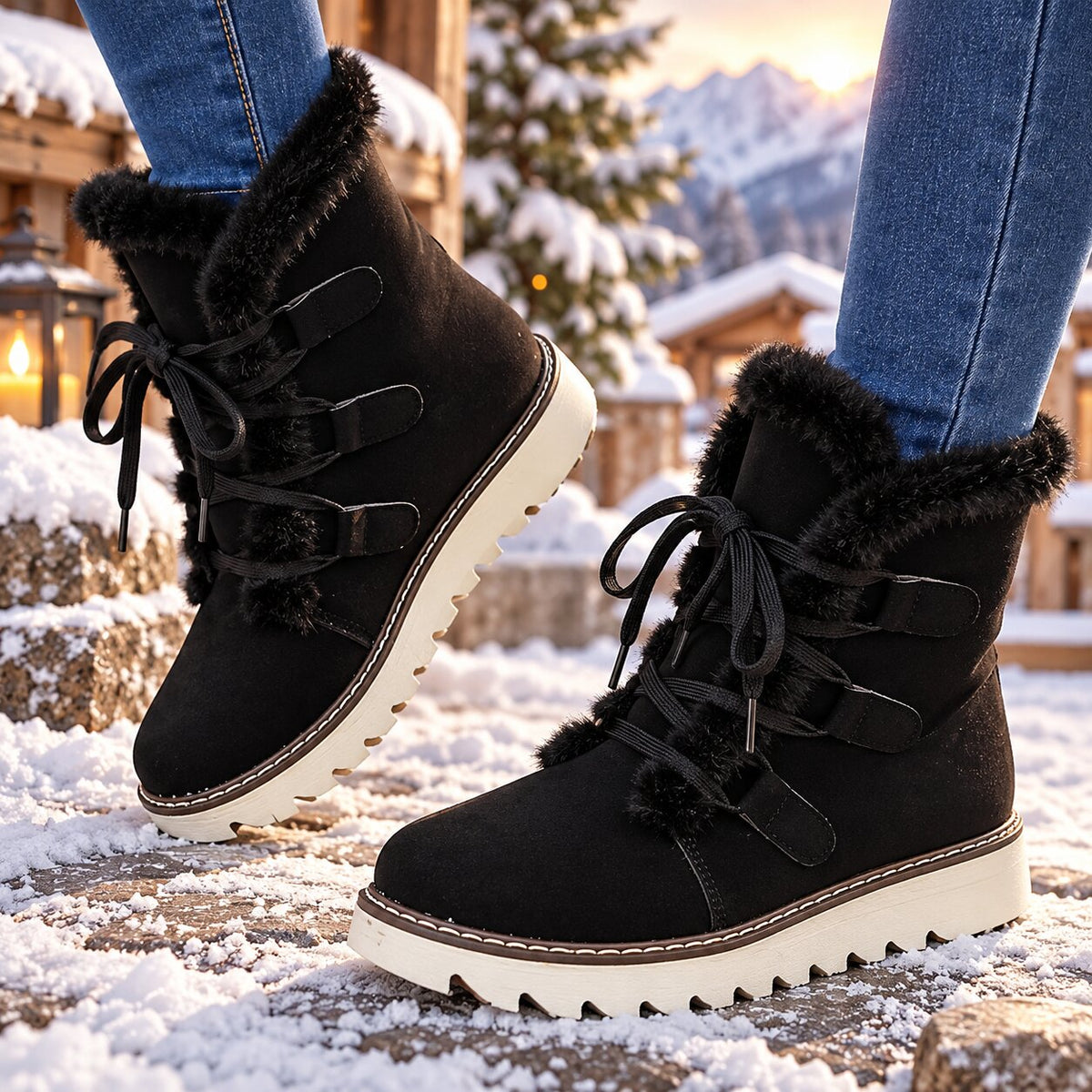 Maiken™ - Waterproof, Slip-Resistant Winter Boots with Soft Lining