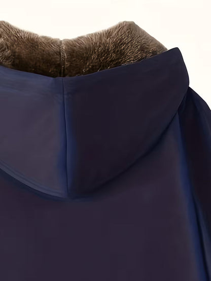 Evelyn™ | Cozy Sherpa-Lined Hooded Coat