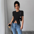 HATI | Relaxed Summer Short Sleeve Buttoned Top