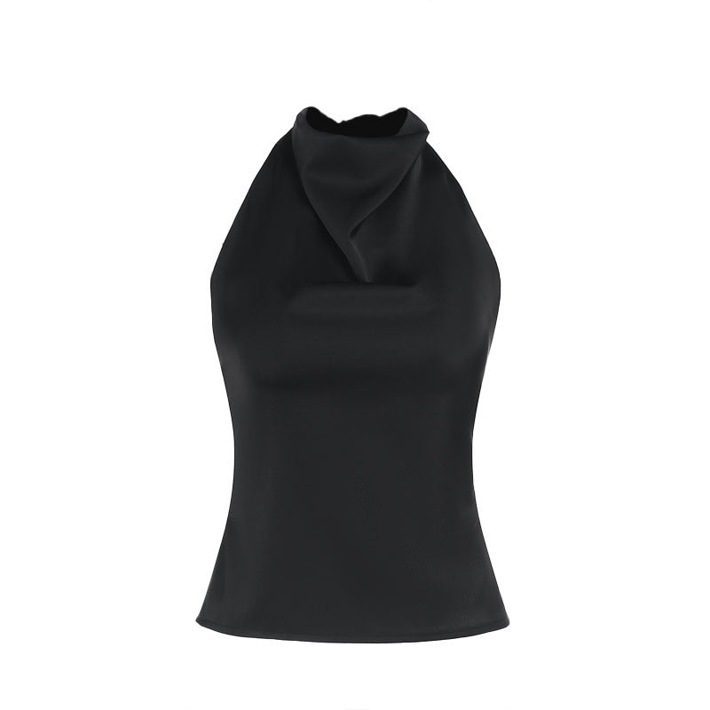 HENYA | Casual Sleeveless Summer Backless Top