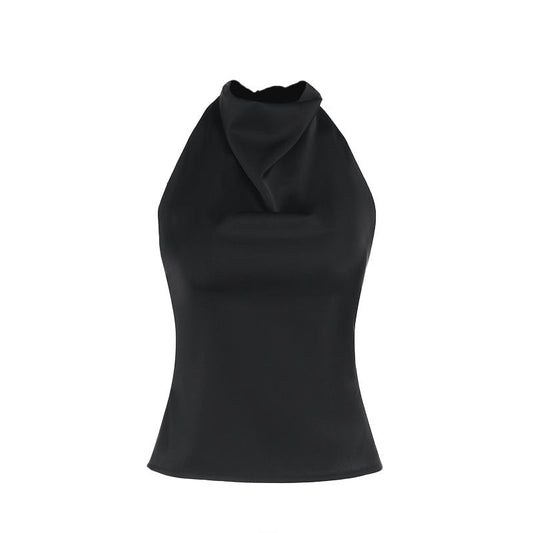 HENYA | Casual Sleeveless Summer Backless Top