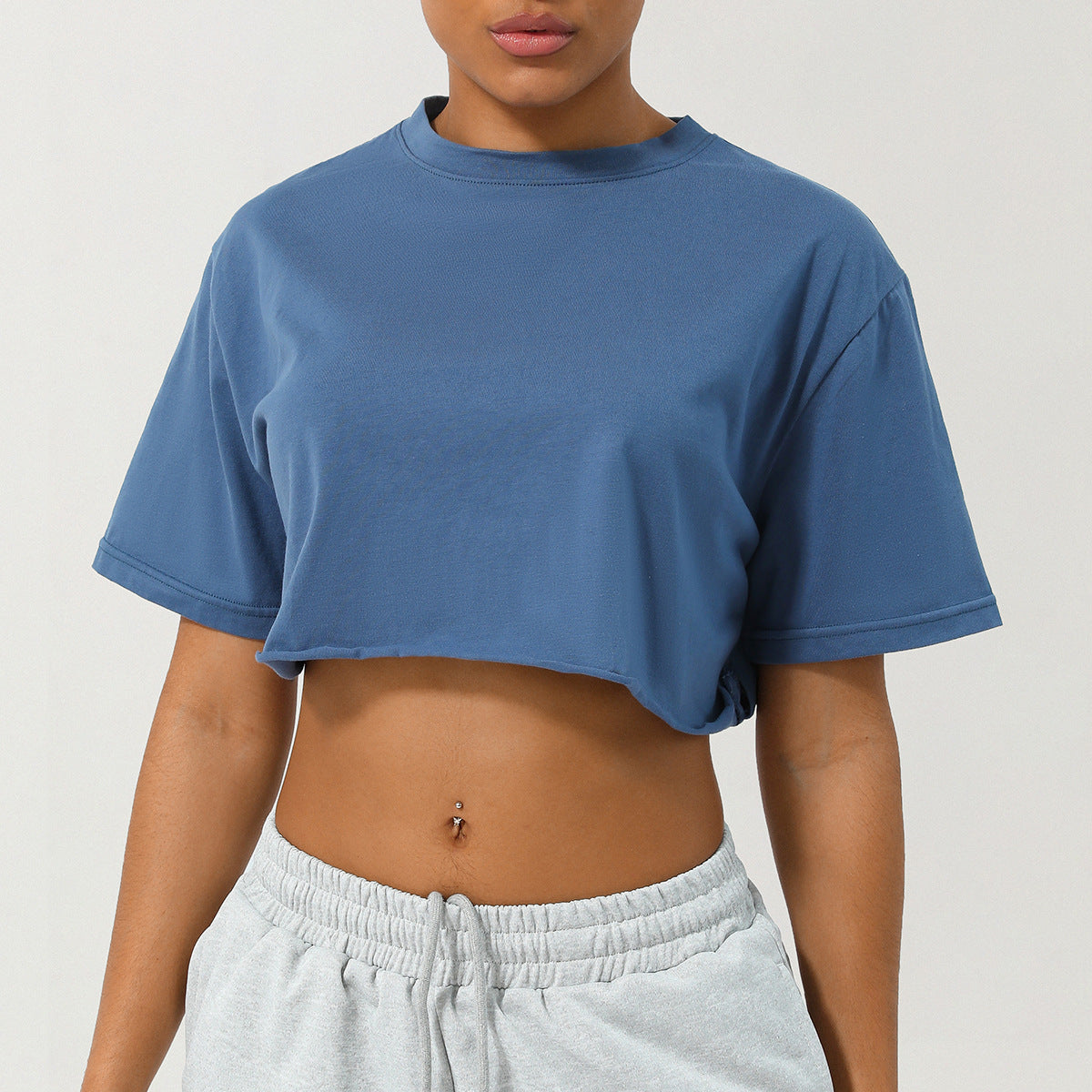CASSIA | Relaxed Fit Crop Tee