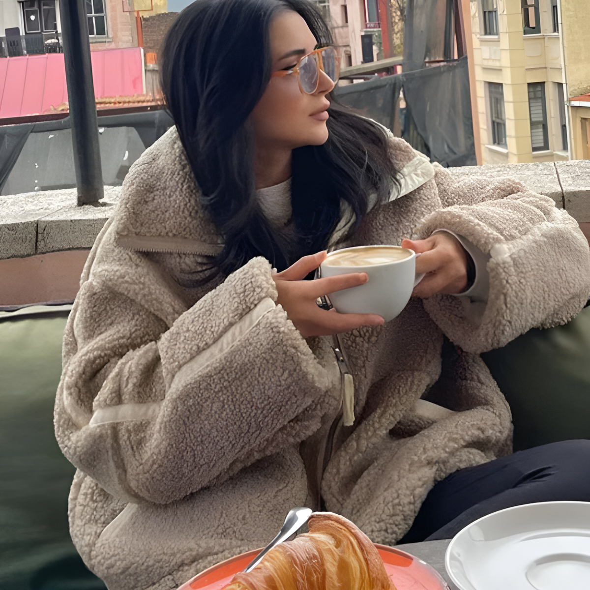 DORA | Soft Teddy Jacket