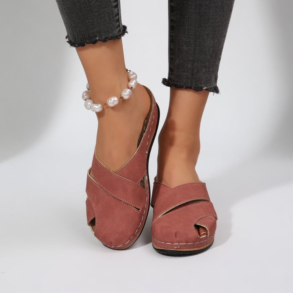 Arabella™ | Cut-Out Mule with Low Heel