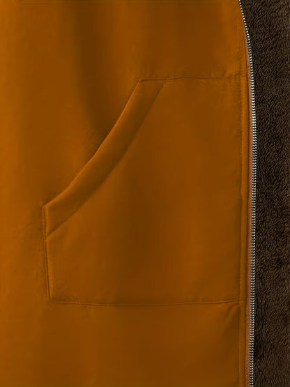 Evelyn™ | Cozy Sherpa-Lined Hooded Coat