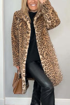 ROSA |  Leopard Winter Coat