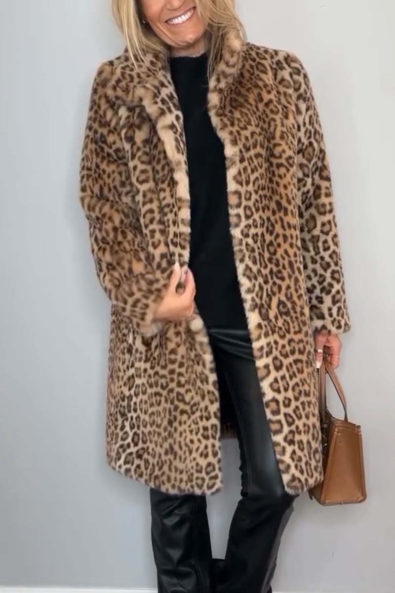 ROSA |  Leopard Winter Coat