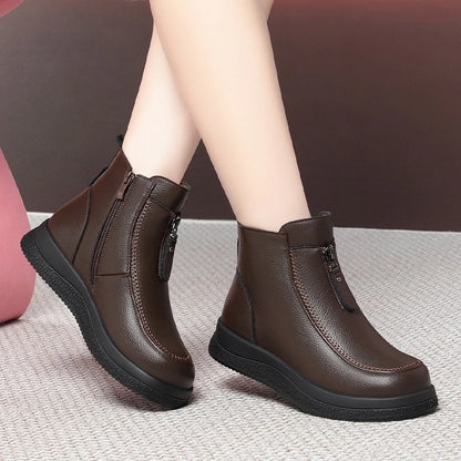 Marigold™ | Fleece-Lined Zip Comfort Boots