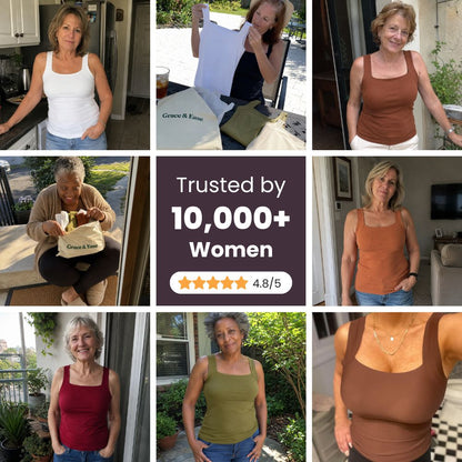 MARIANNE | BUILT-IN BRA SHAPER TANK TOP