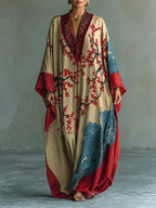Sakura | Blossom Batwing Maxi Dress