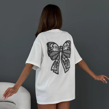 TALIE | Cute & Comfy Bow Tee