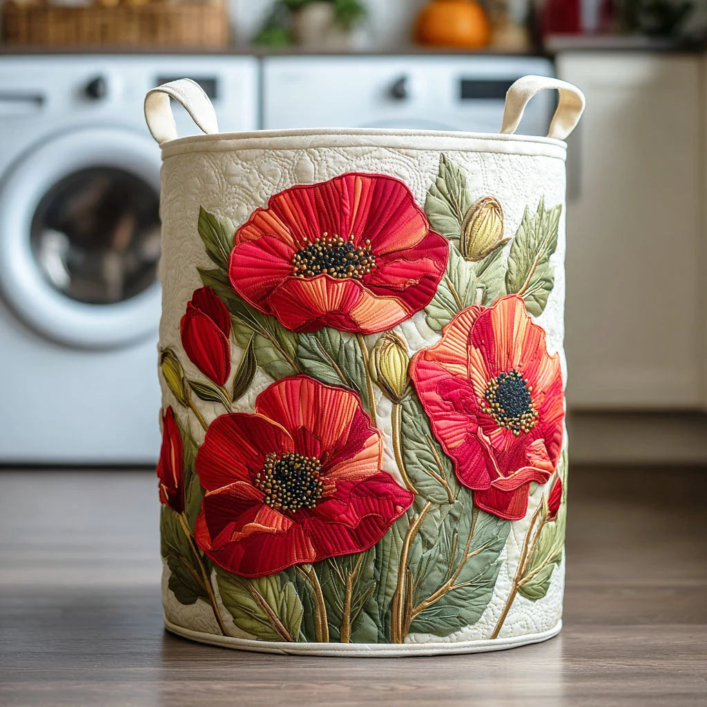 The Artisan Quilted Laundry Basket