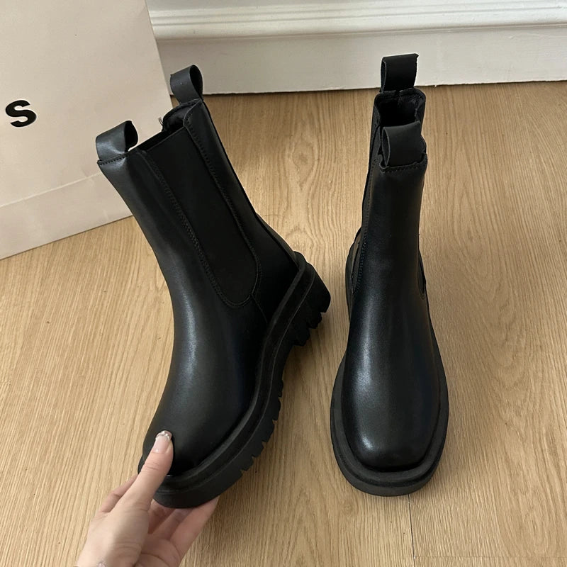 Ophelia™ | Chunky Sole Chelsea Boots