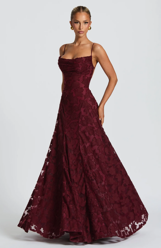 Sofia | Lace Maxi Dress
