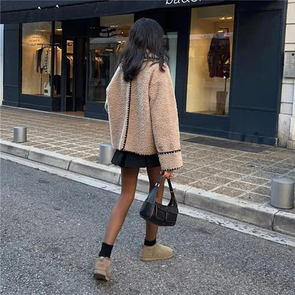 OLIVIA | Luxe Teddy Jacket
