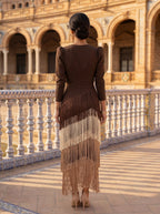 Isla | Fringe Dress