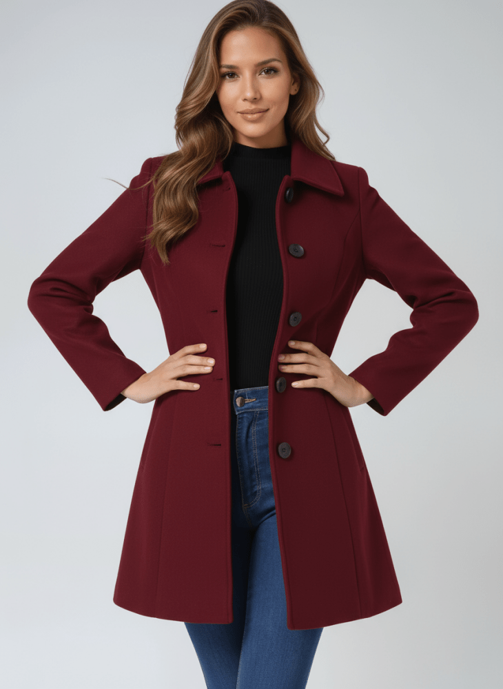 VICTORIA SIGNATURE COAT | ELEGANCE IN EVERY DETAIL