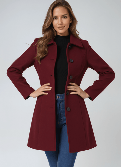 VICTORIA SIGNATURE COAT | ELEGANCE IN EVERY DETAIL