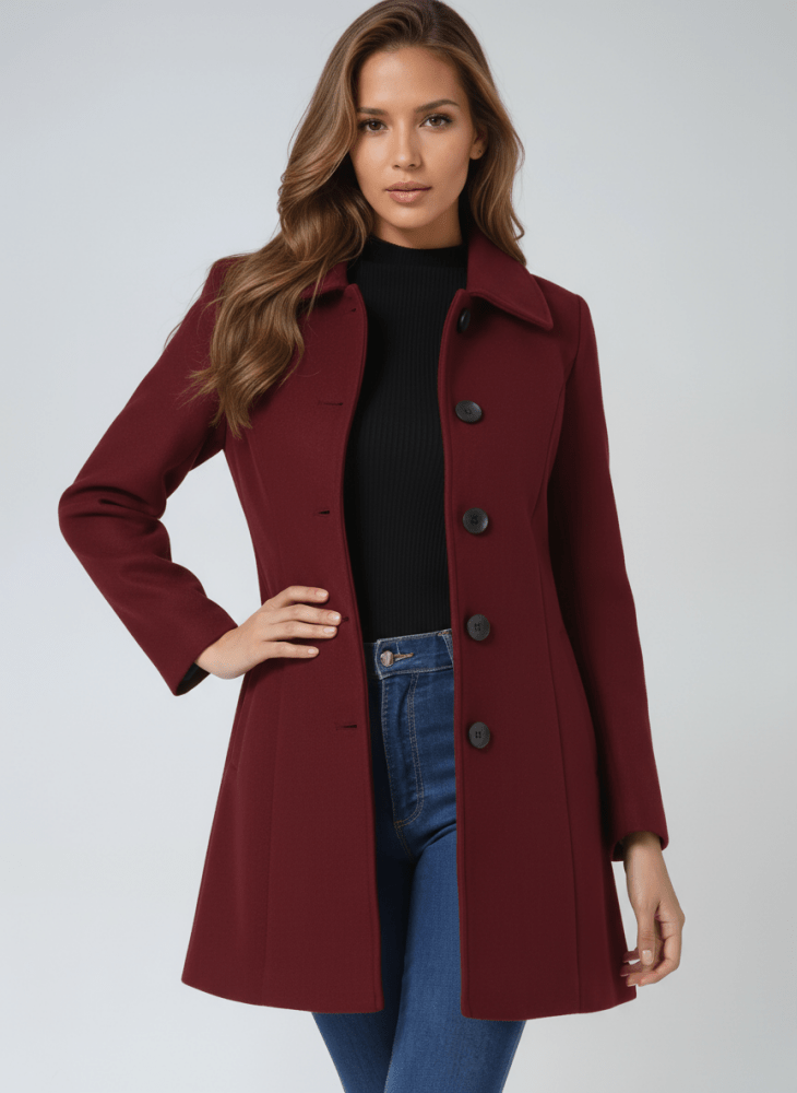 VICTORIA SIGNATURE COAT | ELEGANCE IN EVERY DETAIL