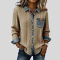 Vienne | Denim Patchwork Shirt