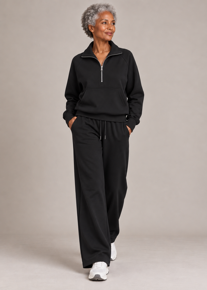 Ellie™ | Relaxed Half-Zip Two-Piece Set