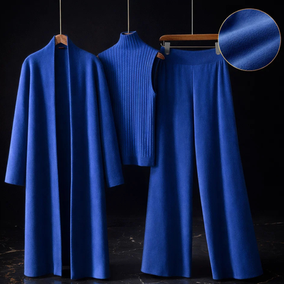 Marcelline Cashmere Signature Knit Set