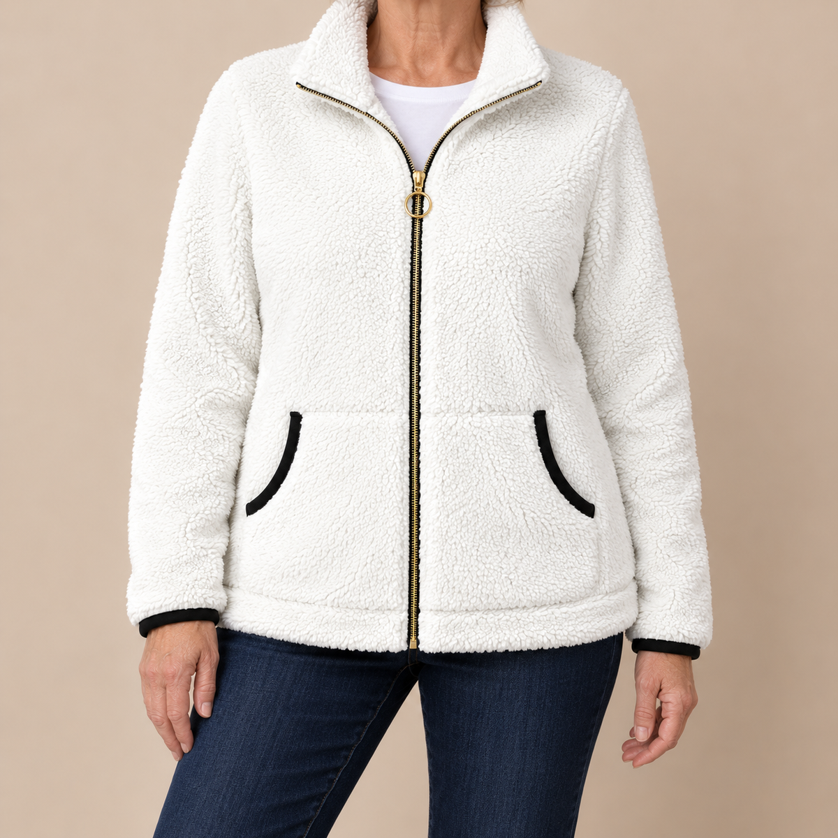 The Rosalie™ – Teddy Fleece Jacket