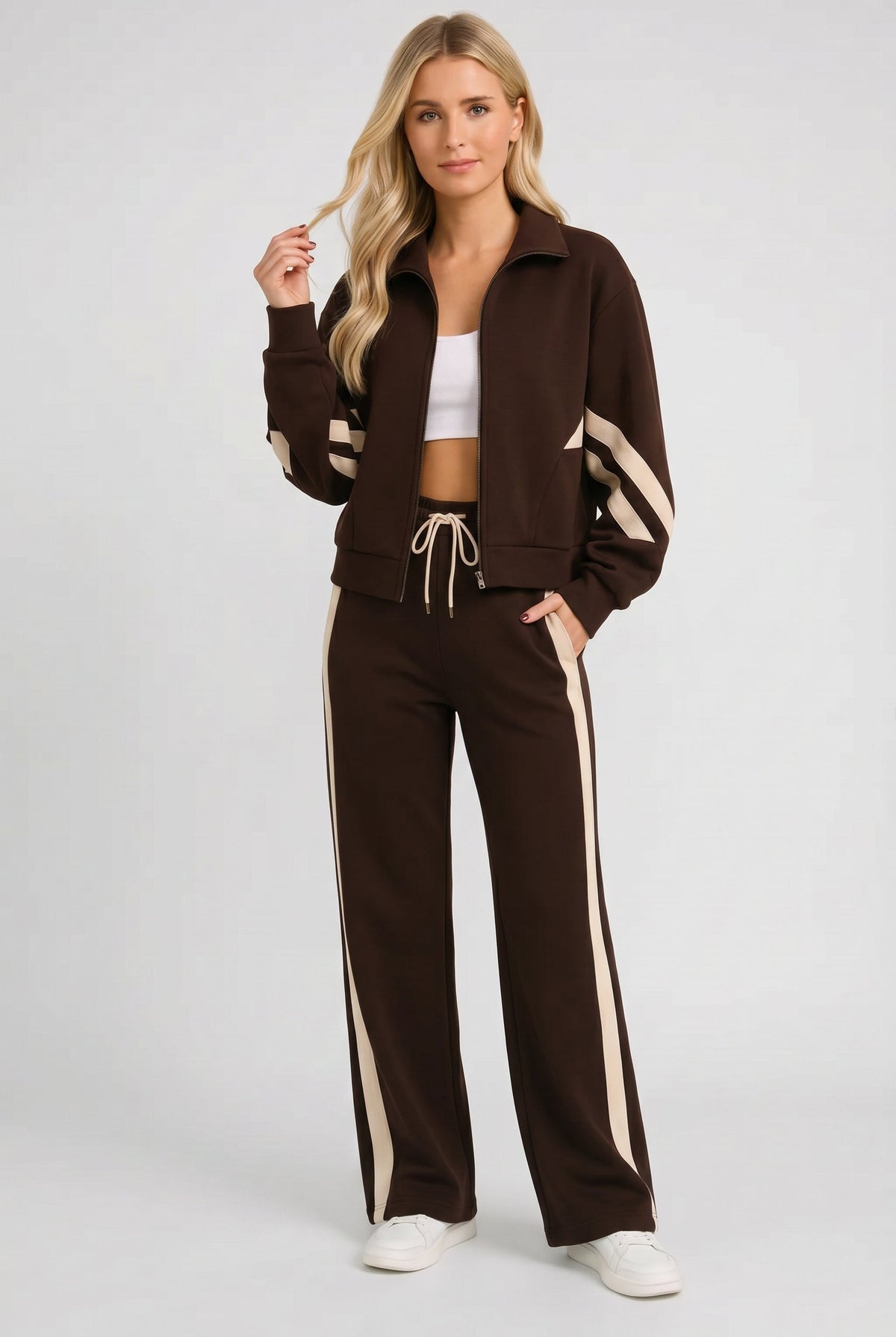Women’s Tracksuit | Two Piece Zip Front