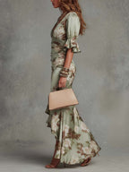 Ashley | Elegant Floral Summer Dress