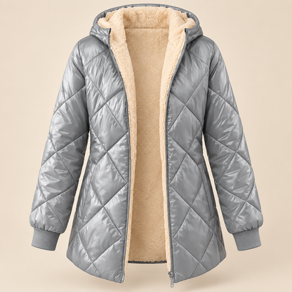 Clara | Sherpa-Lined Quilted Jacket
