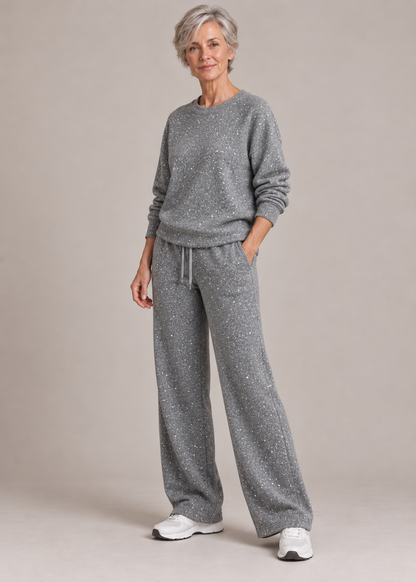 Amy™ | Shimmer Two-Piece Lounge Set