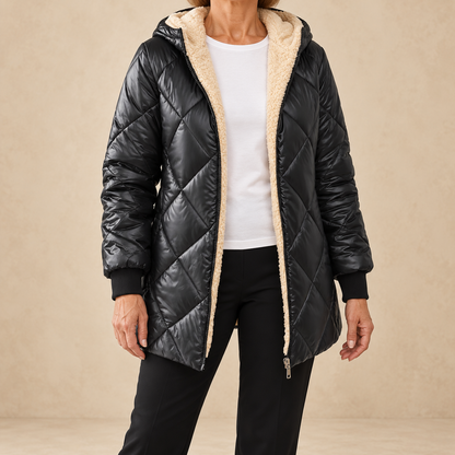 Clara | Sherpa-Lined Quilted Jacket