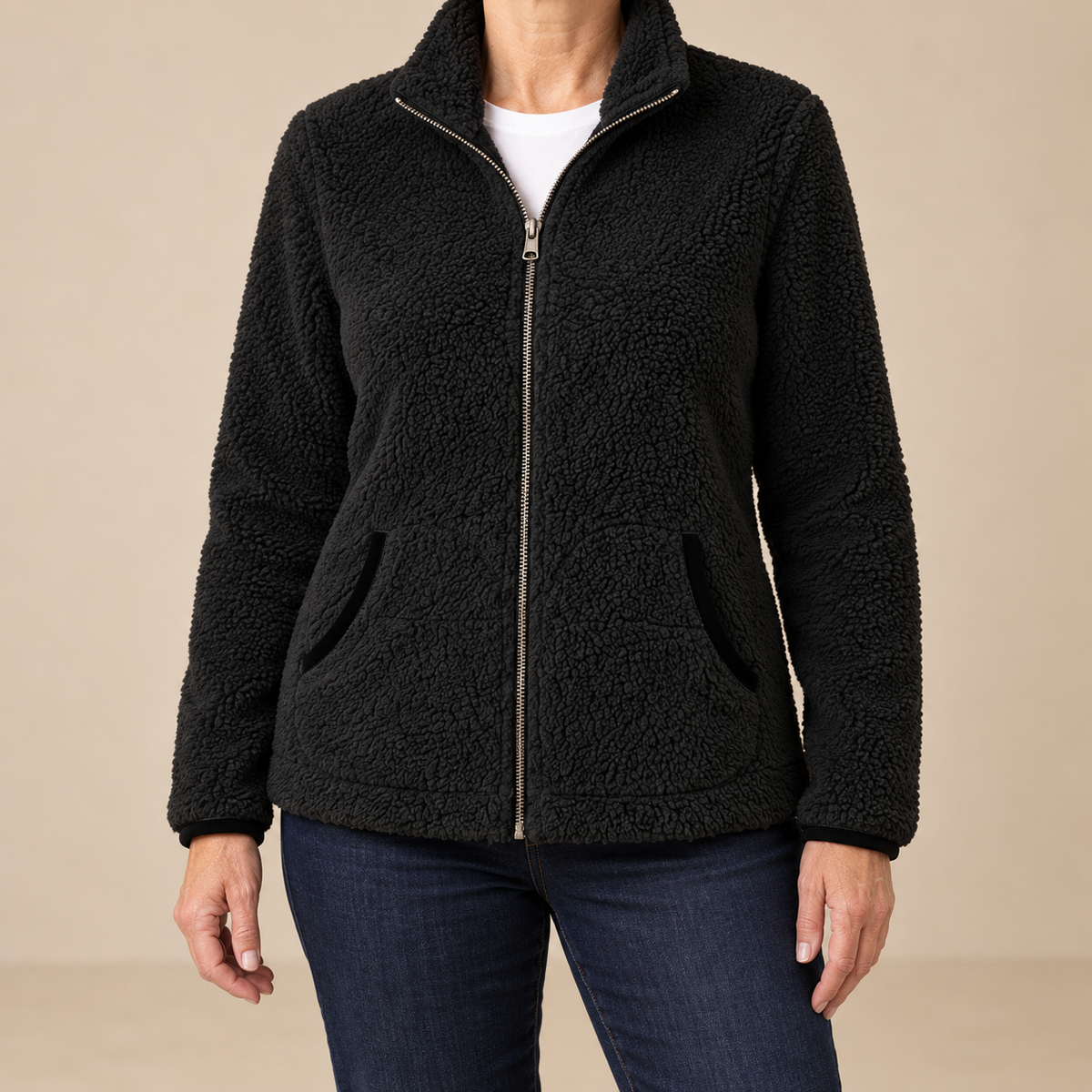 The Rosalie™ – Teddy Fleece Jacket