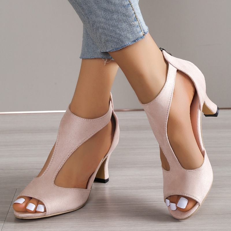 Valentina | Elegant Cut-Out Heels