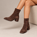 Elara™ | Elegant Suede Ankle Boots