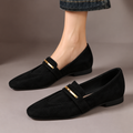 Agnes™ | Pointed Suede-Look Loafers