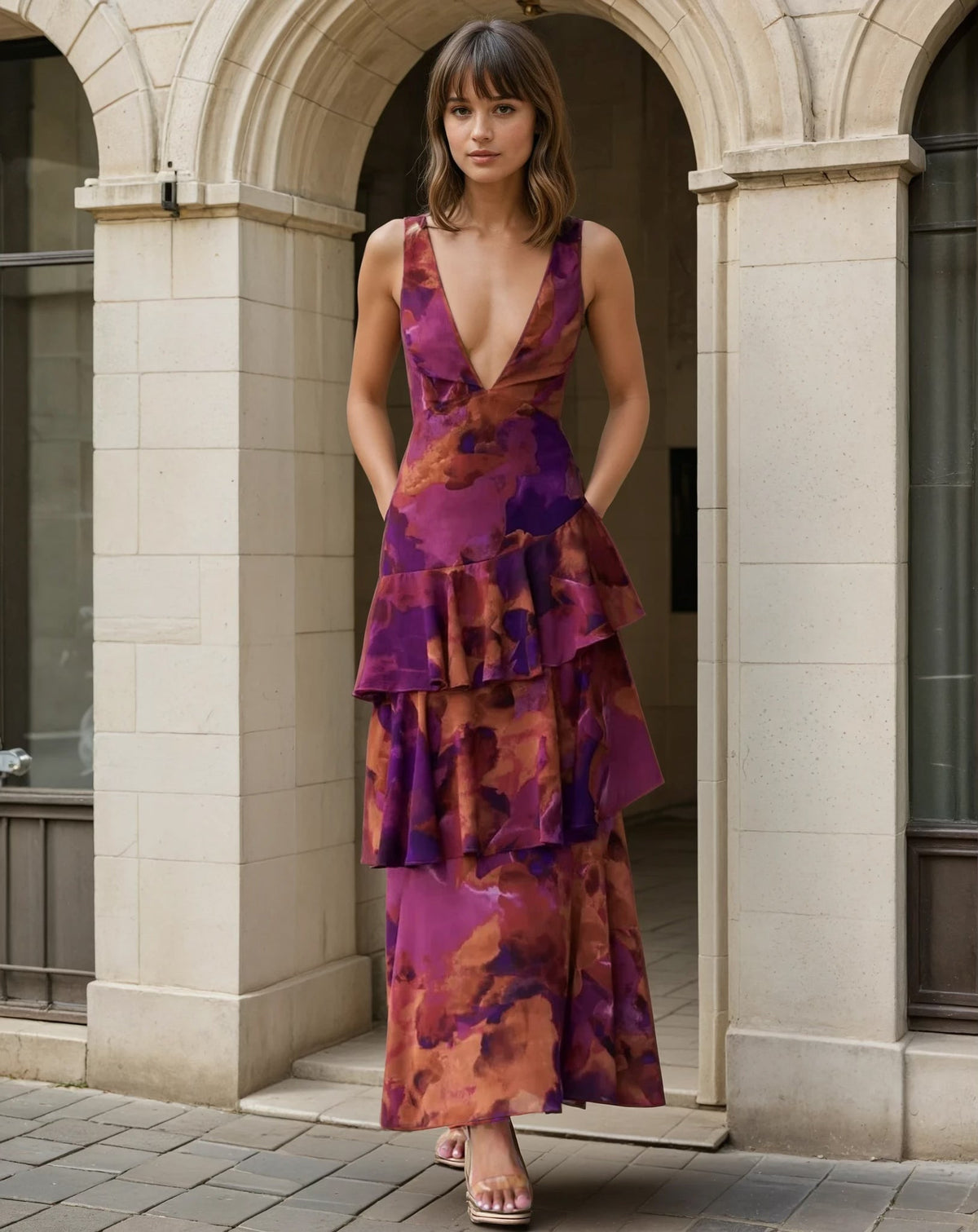 Elena | Statement Maxi Dress